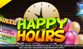 Happy Hours at Mega Reel Casino