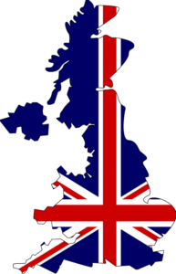 uk flag map